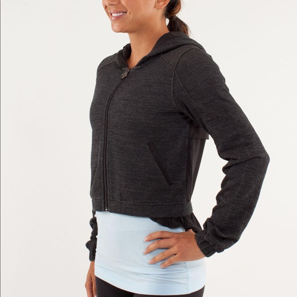 Lululemon Sattva Tencel/Merino Wool Jacket Size S